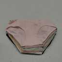 Domee Teen Girls Cotton Underwear Panties Briefs Pack of 8 Underpants (15-17 Years, Solid Color)