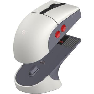 8Bitdo Retro R8 Mouse with Charging Dock, PAW 3395 Optical Sensor DPI 26K, 4K Polling Rate, Programmable Buttons, Kailh Sword GM X Micro Switches, Ambidextrous - N Edition