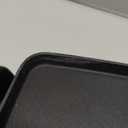 Elite Gourmet EGR2722A Electric 10.5" x 8.5" Griddle, Cool-touch Handles Non-Stick Surface, Removable/Adjustable Thermostat, Skid Free-Rubber Feet, Black