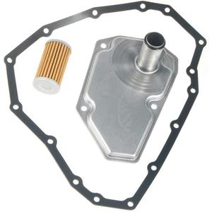 Transmission Filter Oil Pan Gasket Kit:RE0F11A JF015E Transmission Oil Filter for 2012-2019 Nissan Sentra Versa Note Replaces 19318012/31726-28X0A/31726-3JX0A/31726-3JX0A/19318012
