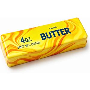 3 x Slow Rebound Cute Butter Squeeze Stress Balls,Realistic Soft Butter Stick Fidget Toy, Slow Rising Portable Squishy for Adults Anxiety & Stress Relief, Sensory Gifts for Office (Tie dye Yellow)