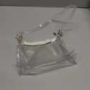 Ginogento Stadium Approved Bags for Women -Shoulder Bags PVC Purse, Concert Bag