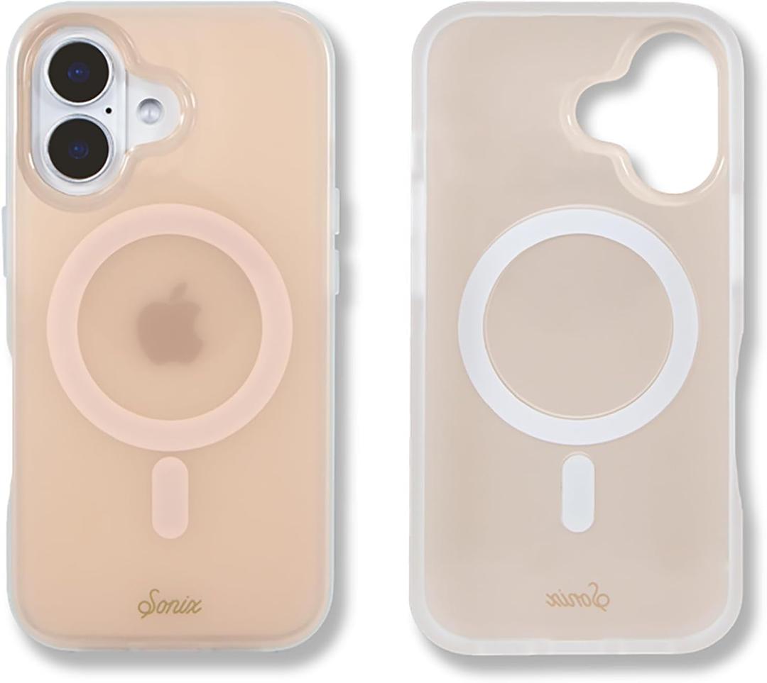 Sonix Case for iPhone 16 | Compatible with MagSafe | 10ft Drop Tested | Jelly Apricot