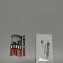 Marspark 6 Pieces Universal Fountain Pen Ink Converter International Fountain Pen Ink Cartridge Converter (Red)