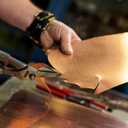 uxcell Pure Copper Sheet, 10pcs 2" x 0.02" 24 Gauge T2 Copper Metal Round Plate for Crafts, Electrical Repairs