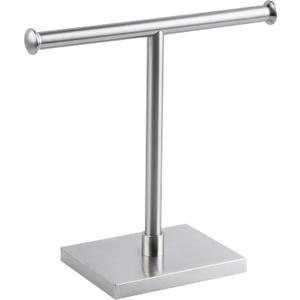 Hand Towel Holder Stand Modern Tree Rack Free Standing for Countertop, SUS 304 Stainless Steel Brushed Finished DZY011-LS