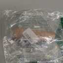 20PCS Wood Wicks for Candle Making 1.57 inch Width by 4.72 inch Height Smokeless Wooden Candle Wicks+Metal Bases