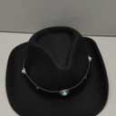 Western Cowboy Cowgirl Hat for Kids - Classic Boys Girls Felt Rodeo Fedora Hat with Belt Buckle (for Kids 4-10 Years)