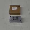 Waterproof Distribution Protection Box, ABS Plastic Breaker Electrical Box and Transparent Cover IP65, for Indoor Outdoor Wall Circuit Breaker (HT-2WAY) (HT-2WAY(2.4x3.7x4.9 IN))