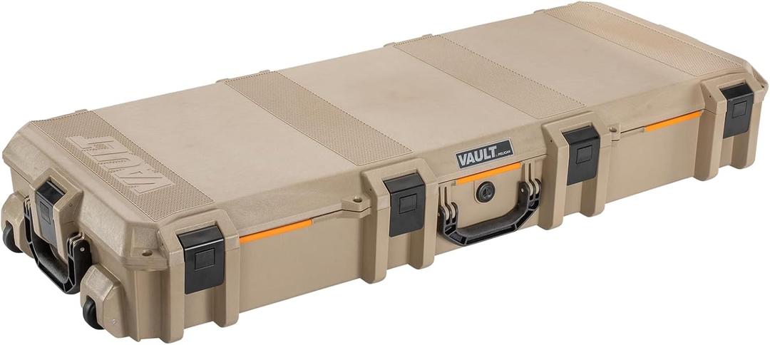Pelican Vault Long Cases - Hard Case For Camera, Rifle, Gear, Equipment (Tan)
