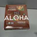 Aloha Organic Plant Based Protein Bars Chocolate Chip Cookie Dough, 1.98 Oz,(Pack of 12) (EXP 10/15/25)