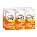 Goldfish Cheddar Crackers, Snack Crackers, 6.6 oz. bag, 6 CT Box, EXP 11/09/2025