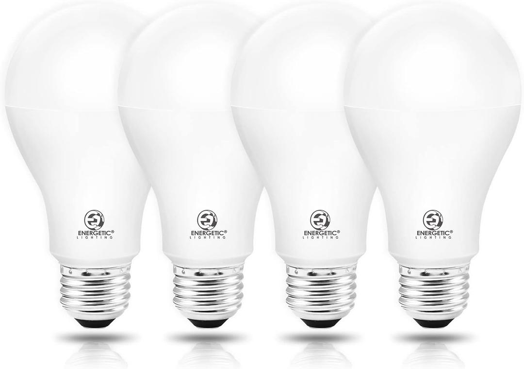 ENERGETIC SMARTER LIGHTING Dimmable A21 LED Bulb, 150 Watt Equivalent, Cool White 4000K, 2600LM, UL Listed, E26 Standard Base, Damp Rated, Super Bright Light Bulbs, 3 Pack