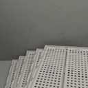 SNSLXH 5 Pack Stackable Closet Storage Basket, Multifunctional & Foldable Closet Organizer for Bathroom Kitchen Laundry Room Wardrobe Storage, Space-Saving Clothes Storage Drawer Organizer, White