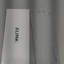 ALINK 12-Pack Reusable Hard Plastic Clear Straws, 10.5 inch Long Tumbler Straws for 16 OZ 20 OZ 30 OZ Stanley, YETI, Starbucks Tumblers with Cleaning Brush