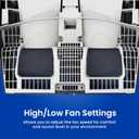 AprilAire 720MKZ Whole-House Fan-Powered Evaporative Humidifier – 21 GPD, Water Saving, Manual Control, Installation Kit, for up to 6,250 Sq. Ft., Part of the AprilAire Healthy Air System
