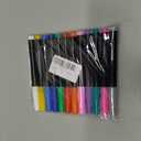 12-Color Markers for Led Note Board, Compatible with Light Up Drawing Board and Led Message Boards,Neon Erasable Markers,Wet or Dry Erase Markers Fine Tip