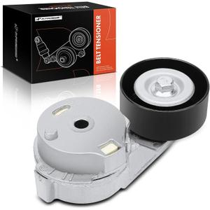 A-Premium Belt Tensioner Assembly with Pulley Compatible with Chevrolet Colorado Trailblazer & GMC Envoy Canyon & Hummer H3 & Buick Rainier & Saab 9-7x & Oldsmobile Bravada