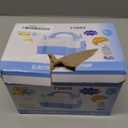 SINBEE Balloon Pump, Balloon Pump Electric, Portable Dual Nozzle Electric Blower Air Pump Inflator for Party Decoration. Faster and Save Time (Blue)