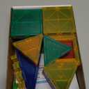 Coodoo Magnetic Tiles Kids Toys STEM Magnet Toy for Toddler Magnetic Blocks Building Preschool Learning Sensory Montessori Toys for 3+ Year Old Boys and Girls, Safe Creativity Toddler Kids Toy 40PCS (Multicolored)