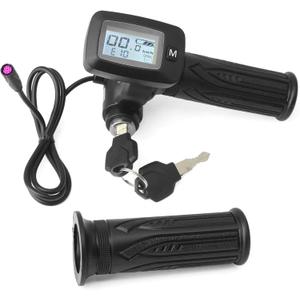 Upgrade 48V Throttle with M Key button Replacement for tutti Soleil 01 for Tuttio Soleil01 for tutto Soleil 01 Electric Dirt Bike Note the buttonwith M) is not compatible with the one (without M)