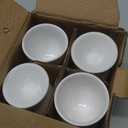 Cinf Ceramic Egg Cup Gift Set of 4 Porcelain Holder Breakfast Boiled Cooking Easy to Clean Childhood Memories Kitchen