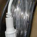 50ft 360 LED Waterproof Rope Lights, 110V Connectable Indoor Outdoor Warm Led Rope Lights for Outside, Deck, Patio, Pool, Camping, Landscape Lighting and Christmas Tree Decorations (Warm White)