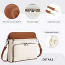 Crossbody Purses for Women Small Crossbody Bags for Women with Built in RFID Wallet