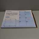 Magnetic Acrylic Calendar for Fridge,2 Pack 11"x15" Clear Fridge Calendar Dry Erase Magnetic Planning Boards Set for Refrigerator with 8 Colorful Highlight Markers