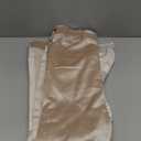 Love's cabin Full Size Satin Sheet Sets - 4 Piece Beige Silky Sheet Set with Deep Pocket, Luxury Silk Feel Satin Sheets Full Bedding Set (1 Flat Sheet,1 Fitted Sheet,2 Pillow Cases)