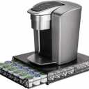 Flagship K Cup Drawer Holder for Keurig Pods K Cup Storage Organizer Drawer Save Space Countertop Kitchen (42 Pods)