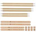 Arabeska Cross Stitch Scroll Frame Set with Plastic Clamps from Beech Hardwood Different Sizes (S/ L/ SE) (Special Edition)