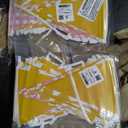 6PCS Lemon Party Decorations Pennant Banners Pink and Yellow Triangle Flags Garland Lemonade Stand Supplies Summer Birthday Baby Shower Decor