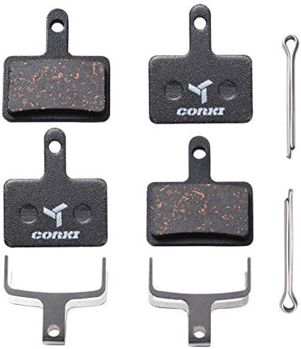 2 Pairs Brake Pads for TRP Tektro Shimano Deore Br-M575 M525 M515 T615 T675 M505 M495 M486 M485 M475 M465 M447 M446 M445 M416 M415 M395 M375 M315 M355 C601 C501(Resin,Semi-Metallic,Sintered Metal) 2 Pairs Brake Pads for TRP Tektro Shimano Deore Br-M575 M525 M515 T615 T675 M505 M495 M486 M485 M475 M465 M447 M446 M445 M416 M415 M395 M375 M315 M355 C601 C501(Resin,Semi-Metallic,Sintered Metal)