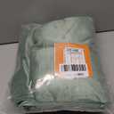 RYB HOME Mint Green Velvet Curtains 102 inches Long, Room Darkening, Floor-Length, Stylish Velvet Drapes with Hook Belt for Nursery Living Room Office, 52" W x L102 L, Auqa