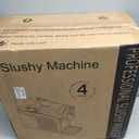 Slushie Machine for Home 15-60Mins - 88oz Slushy Machine Maker No Ice Needed Self Cleaning, Frozen Drink Machine, 7 Preset Programs for Margarita, Frapps, Milkshakes, Soda, Fruit Juice Slushies