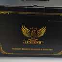 Whiskey Decanter Set for Men, Crystal Decanter Set With 4 Whiskey Glasses, Bourbon Decanter Set for Whiskey Lovers, Liquor Decanter Set for Dad Husband