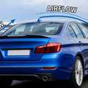 time secret Rear Spoiler Wing for BMW 5 Series F10 4 Door Sedan & F10 M5 2010-2016 Trunk Lid Spoiler Gloss Black