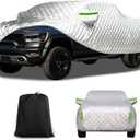 Hail Protection Car Cover Truck Compatible with Ford F100/F150/F250, Chevy C10/Silverado/Colorado, Dodge Ram etc, Thicken Anti Hail Car Cover Waterproof All Weather,Fit Length Up to 242"