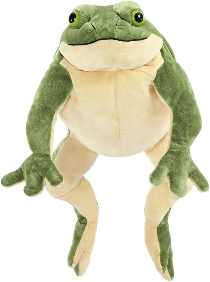 MorisMos Giant Frog Stuffed Animal, Large Green Stuffed Frog Plush Toy for Kids, 22 Inch