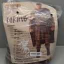 Spooktacular Creations Halloween Viking Costume Men, Barbarian Costume Men, Adult Viking Outfit for Halloween Party (Medium)