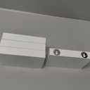 Floating Shelves (Set of 4), Gallery Style Display for Small Objects and More, White (White)