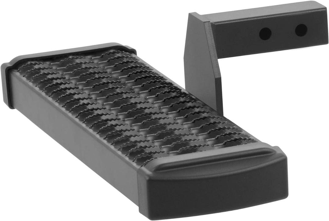 CURT 32002 Grip Step 26-Inch Hitch Step for 2-Inch Receiver, 6-Inch Drop