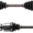 TRQ Front CV Axle Shaft Assembly Set Driver & Passenger Side Compatible with 2013-2018 Toyota RAV4