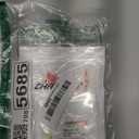 CHANZON 60pcs 5mm LED Diode Lights Assortment Kit Pack Diffused Round Lens DC 3V 20mA Lighting Bulb Lamp Assorted Variety Color Electronics Components Light Emitting Diodes Parts (6 Colors x 10 pcs)