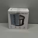 6.5L Dog Water Bowl No Spill 1.6 Gallon Stainless Steel Water Bowl for Dogs 220oz Large Capacity No Splash Slow Drinking Feeder with Anti-Slip Mat for Messy Drinkers