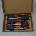 5 Pack 12V DC 40/30 AMP Waterproof Relay Harness Tinned Copper Wires 5-PIN SPDT Automotive Relay