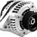 Alternator Replacement for Acura MDX 2003-2009 for Acura RL TL 2004-2008 for Honda Ridgeline 2006-2008 11151, AND0339, 31100-RYP-A01 130AMP 12V