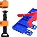 Clamp and 4 Lane Starter Gate Compatible with Hot Wheels(4 Lane Starter Gate + Clamp Combo)