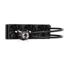 Minorsonic CPU Cooler 360mm Aio, Liquid Cooler CPU Low-Noise AMD AM5/AM4, Refrigeracion Liquida Water Cooling Systems, Intel LGA 1851/1700 PC Water Cooler 3 x 120 mm PWM Fans Black